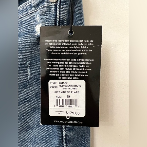 Women’s True Religion Jean’s - Picture 4 of 4